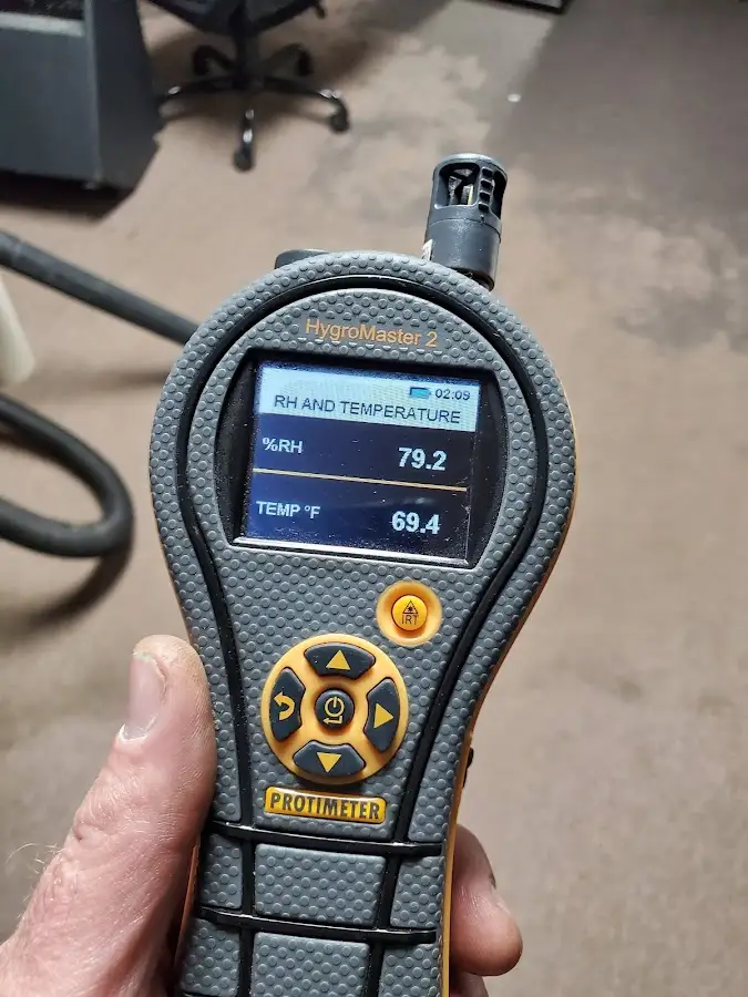 Moisture meter humidity assessment for Mold Remediation & Removal in Timberwood Park